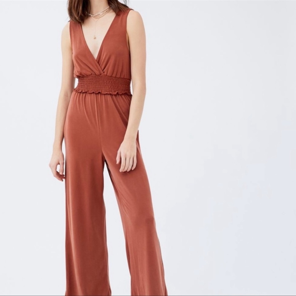 4 for $20 🦋 Urban Outfitters Orange Rust Jumpsuit Romper